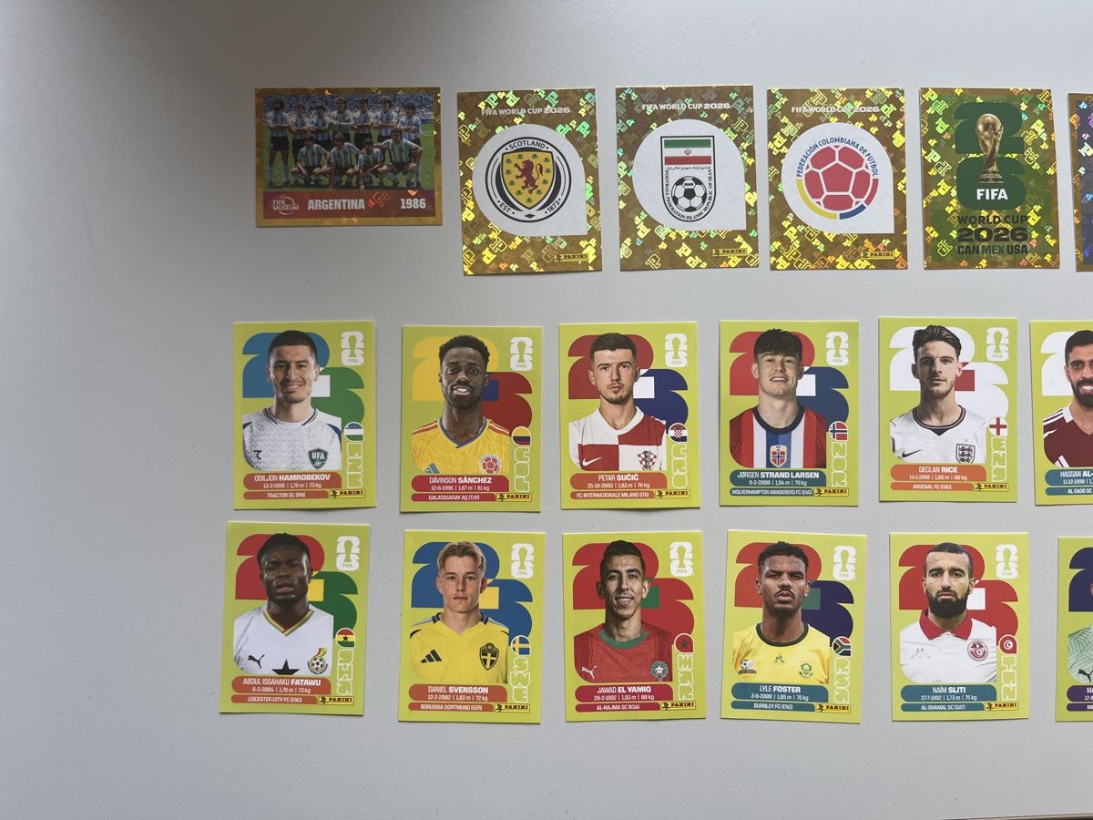 Panini Carte collezionabili: Panini WM 2026 Sticker diverse – Nuovo (secondo la descrizione) da Full-Reuenthal venduto da Strusal 1
