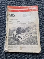 Original Anleitung + ET-Liste Rapid 505 Motormäher