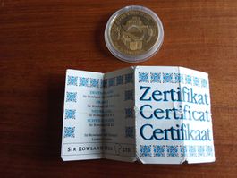 Medaille Schweizer Seen Zürichsee mit Zertifikat
