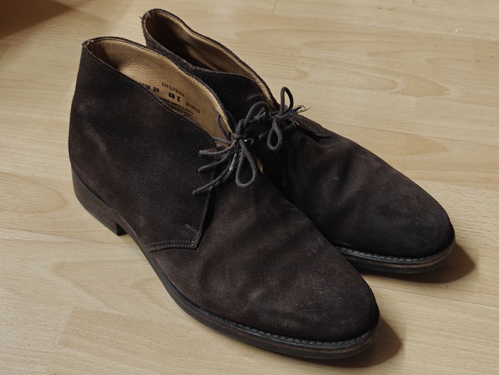 Crockett & Jones Herrenschuhe: Crockett & Jones Wildlederboots 42 – Gebraucht aus Malans GR von mesmen 1