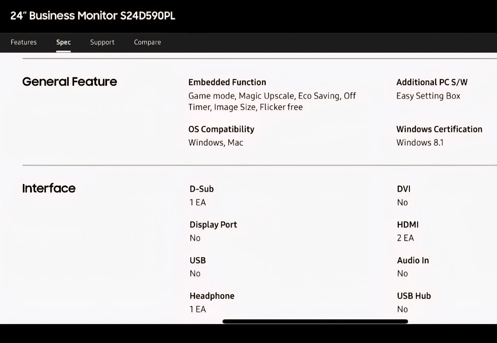 Samsung Monitore: Bildschirm Samsung S24D590PL – Gebraucht aus Liebefeld von AndreaSonnenblume 6