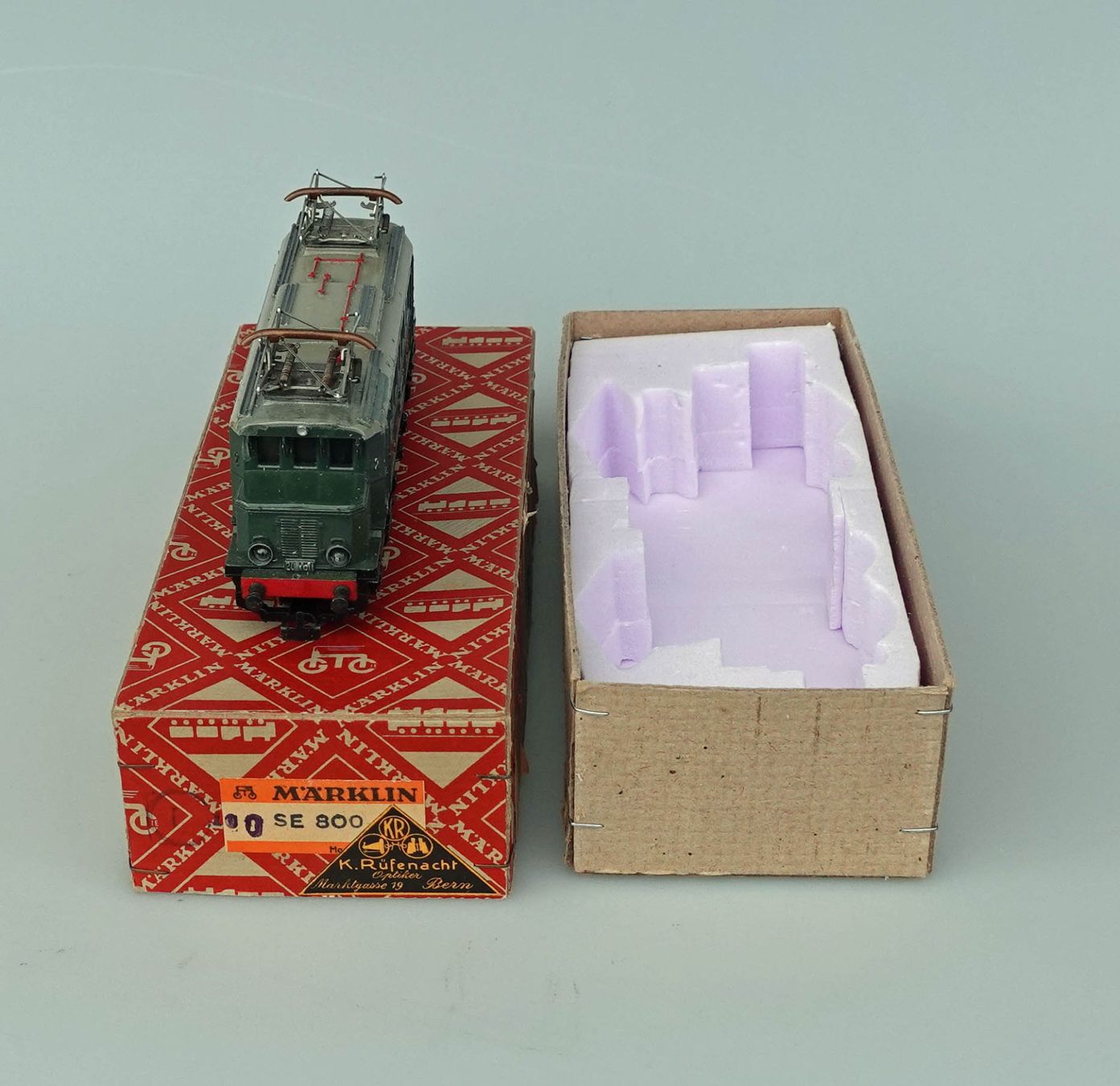 Märklin Modellini di ferrovie: Märklin SE 800 20V, H0 WS analog – Usato da Niederglatt ZH venduto da bego8172