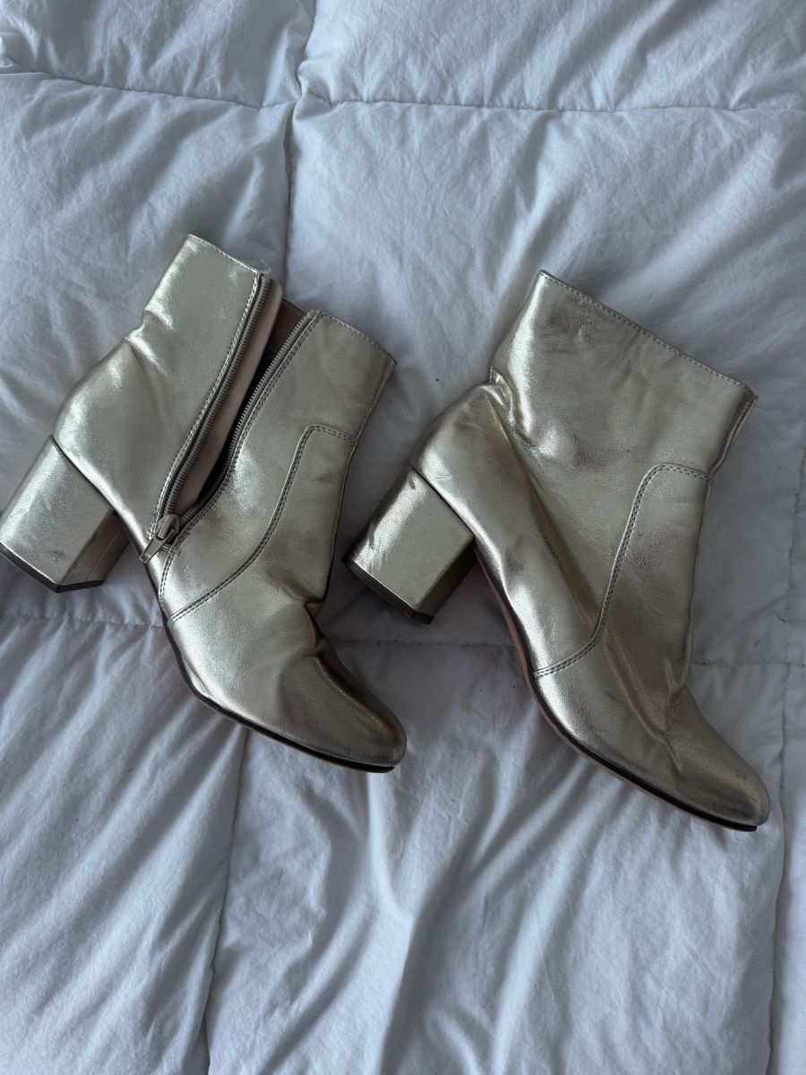 Anna Field Scarpe da donna: Boots dorées ANNA FIELD taille 40 – Difettoso da Genève venduto da lejardindesvetements 1