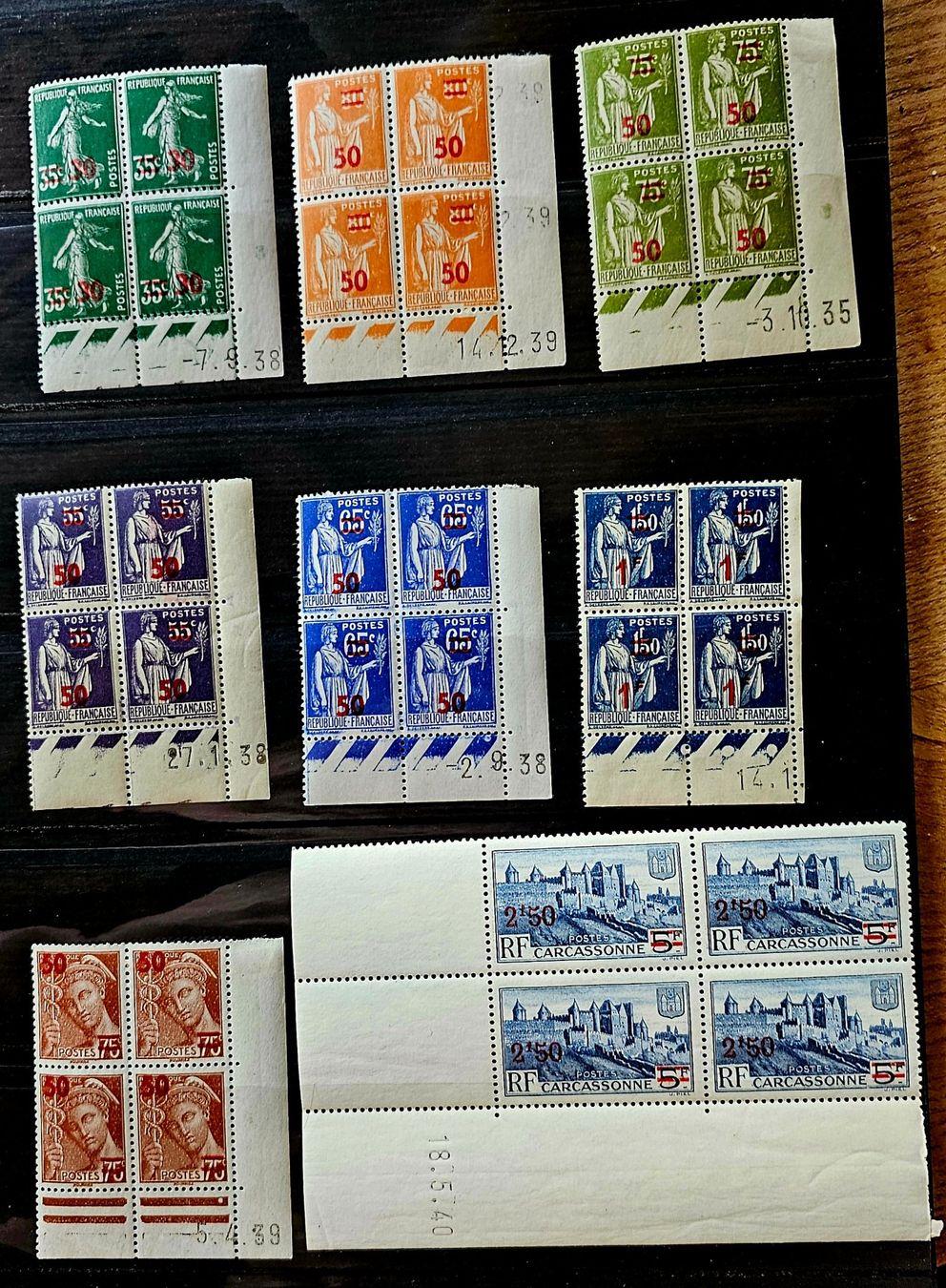 Alle Briefmarken: FRANCE coins datés ** – Neu (gemäss Beschreibung) aus Les Valettes von Nuba1