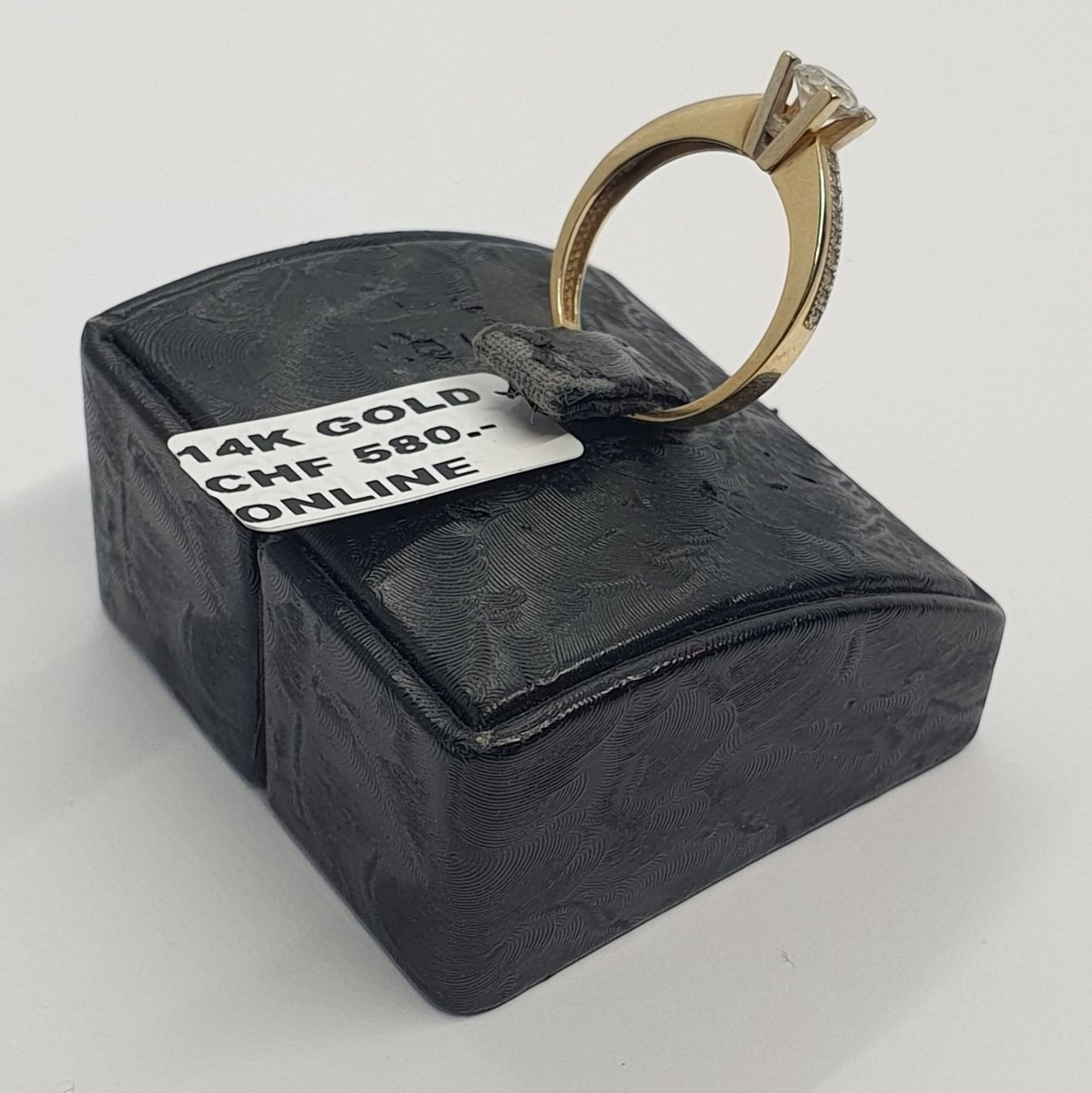 Anelli: Echt 14K Gold Ring – Usato da Luzern venduto da Luzern-Goldhaus 1