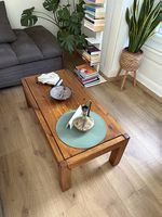 Table basse en bois pour le salon dispo jusqu’au 29.07