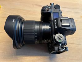 Nikon Z7 ii mit Z14-30 f4 und Equipment
