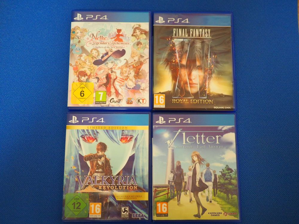 4x Anime Games PS4 Set 1 Kaufen auf Ricardo