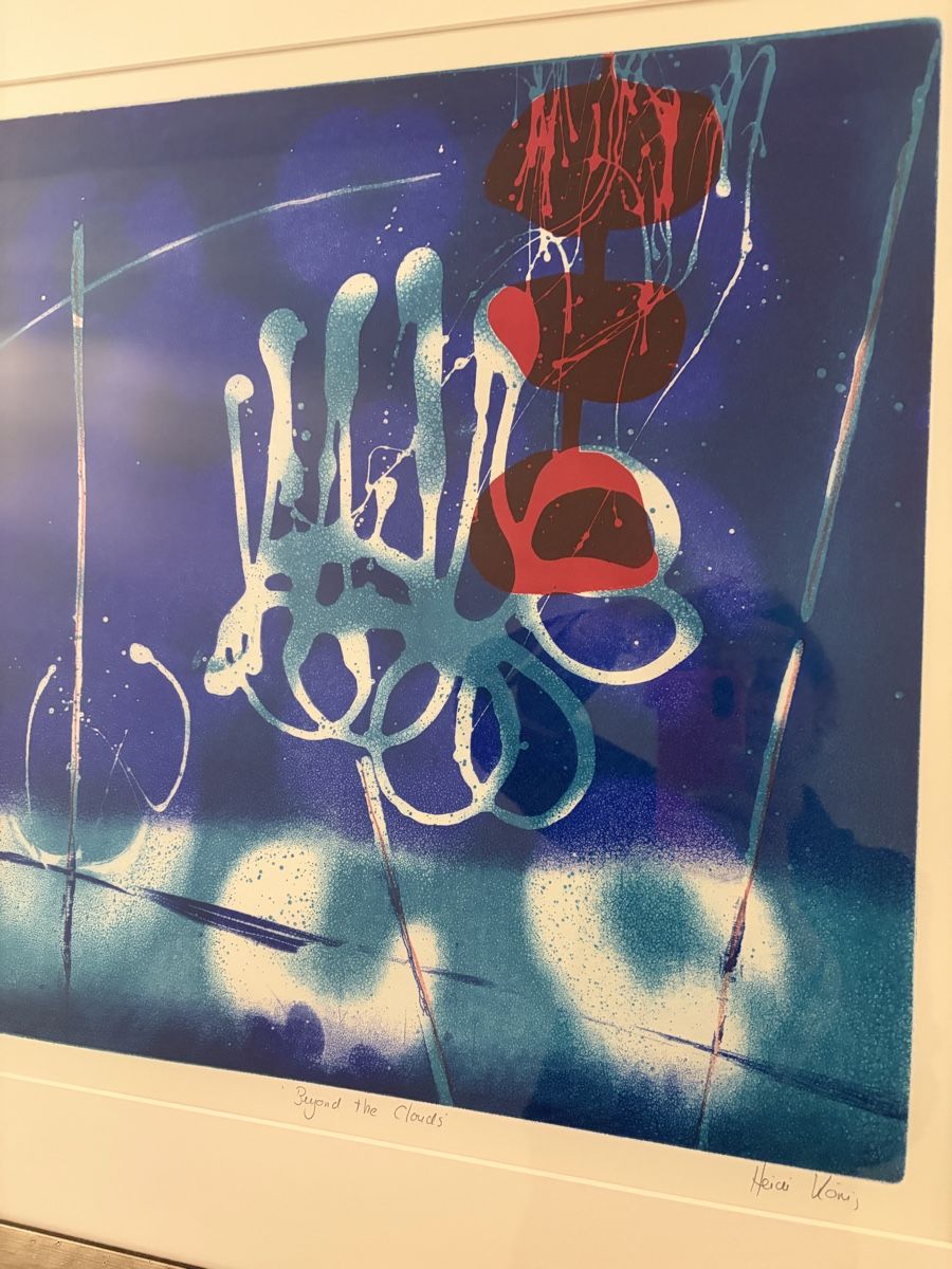 Gemälde:  "Beyond the Clouds" by Heidi König – Gebraucht aus Zürich von Sonikasantos 3