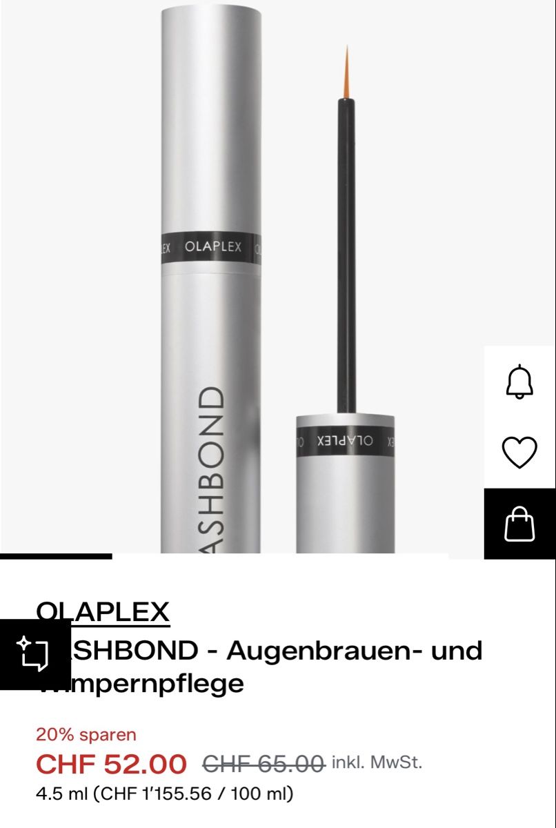 Gesichtspflege: OLAPLEX Lashbond NP 65.- – Neu (gemäss Beschreibung) aus zürich von venezi 2