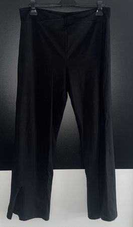 Stoffhosen/ Yogahosen black Grösse 44/46