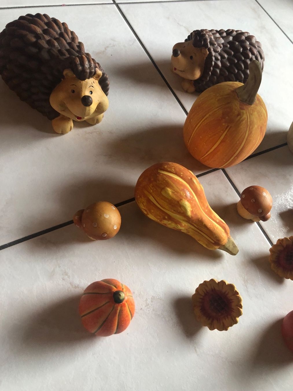 Tutte le decorazioni: Herbstdekoration, mehrteilig aus Ton – Usato da Hallwil venduto da claire70 1