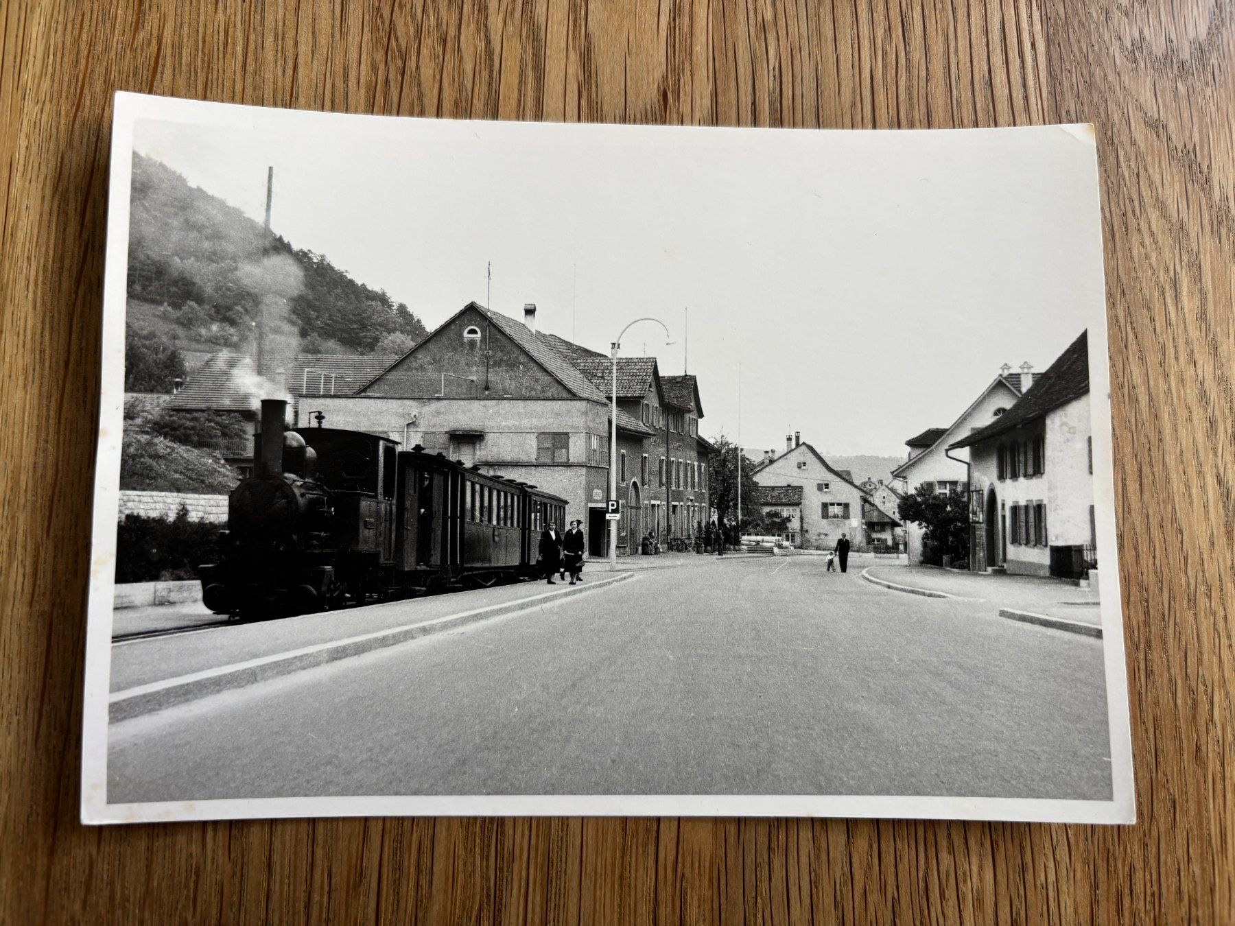 Cartoline postali: Dampfzug der Waldenburgerbahn in Oberdorf – Usato da Zunzgen venduto da butz36
