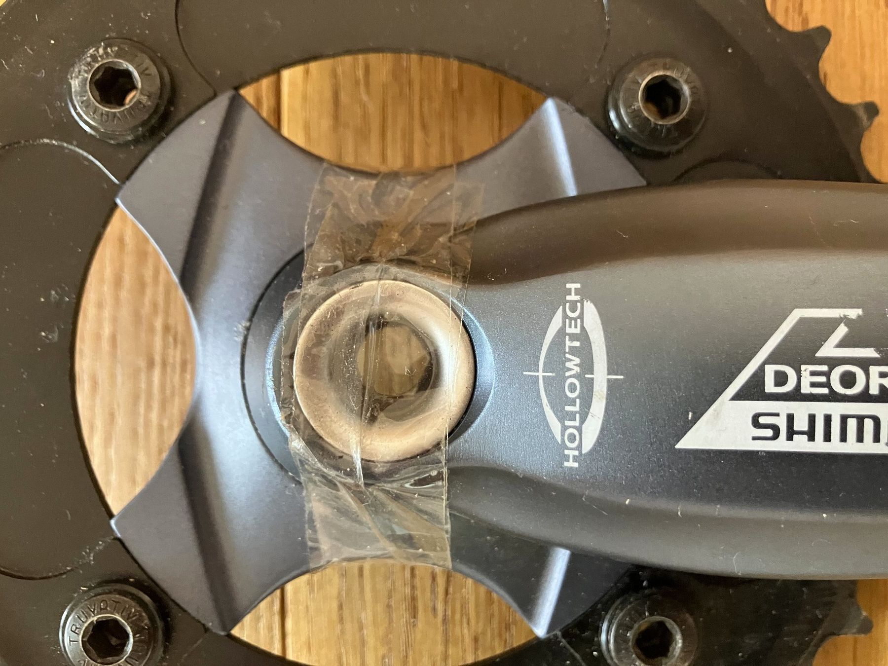 Pezzi di ricambio: Shimano Deore LX Hollowtech – Usato da Obermumpf venduto da Estrela67 1