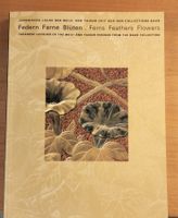 Feder, Farne, Blüten Lackarbeiten der Meiji Zeit.