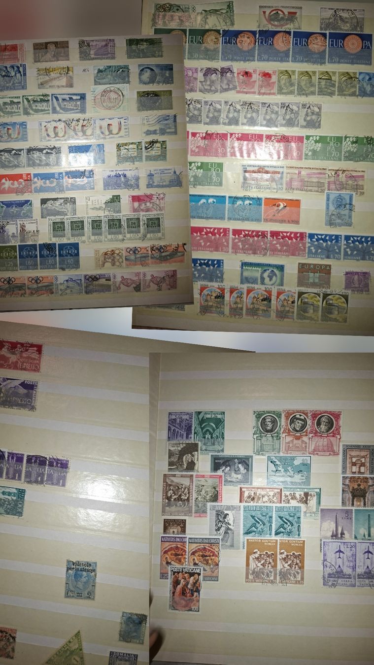 Tutti i francobolli: Briefmarken Italien / Vatican / Japan eca... – Usato da Balgach venduto da SIMEON27 3