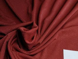Abendstoff Jersey aus Viskose mit Lurex 1.55x1.50m bruciato
