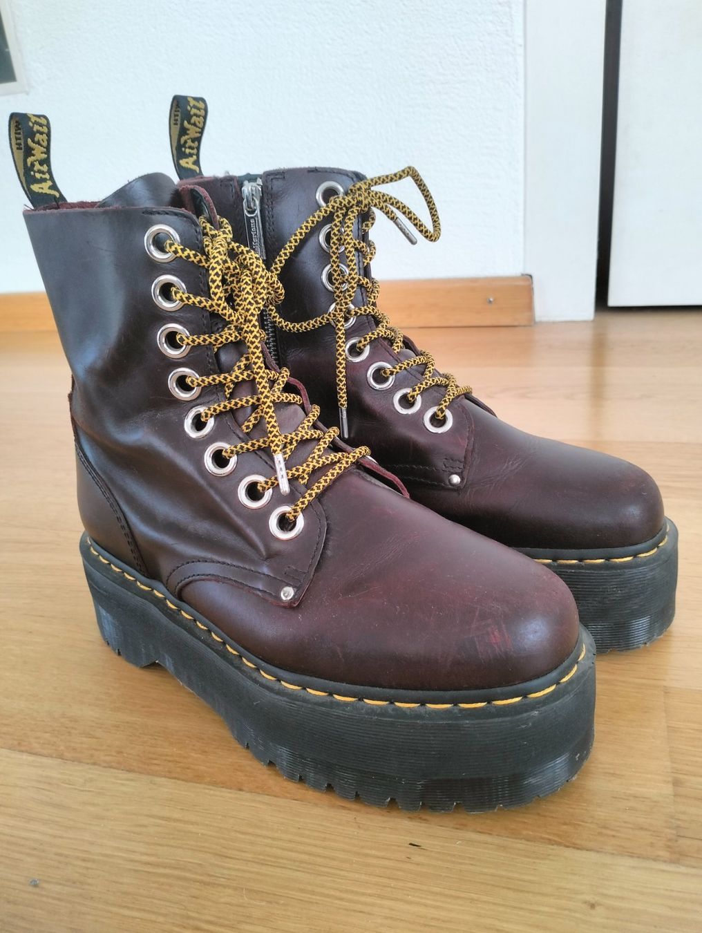 Dr. Martens Herrenschuhe: Dr. Martens Plateau Stiefel – Gebraucht aus Widnau von rapid3