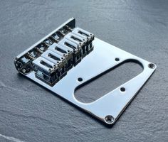 Telecaster Bridge 6 Saddles Chrome