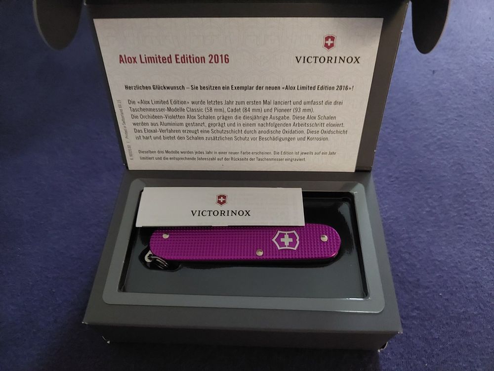 Victorinox Alox Cadet 2016 Limited Edition | Kaufen auf Ricardo