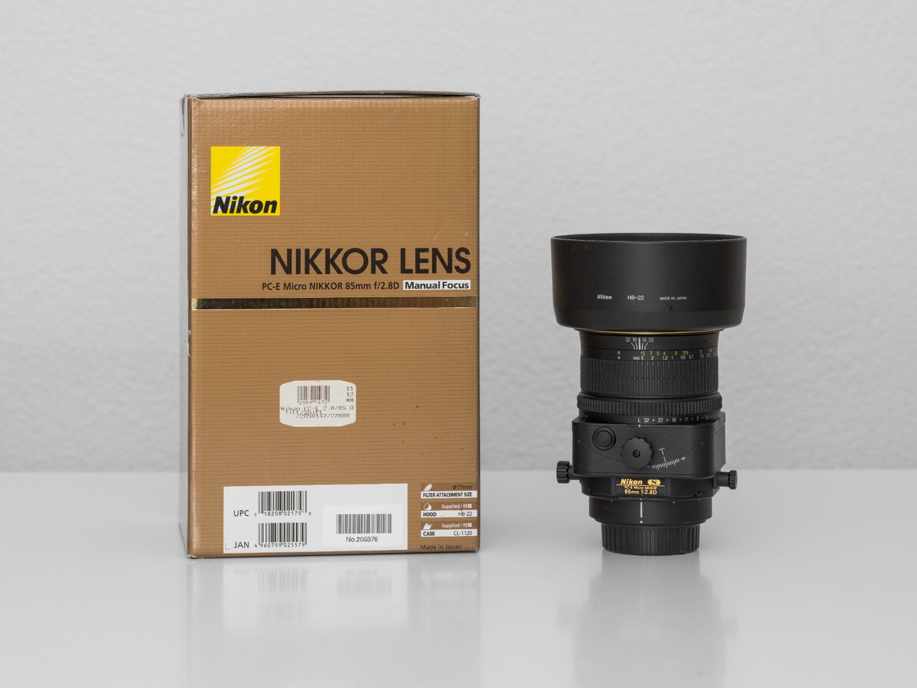Nikon Obiettivi: Nikon PC-E Micro 85mm 2.8D Tilt-Shift Objektiv – Usato da Luzern venduto da jblum