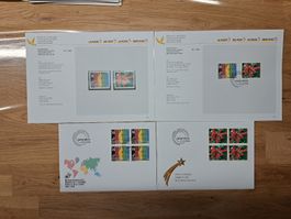 Briefmarkencouvert Helvetia 50 Jahre Menschenrechte 1998