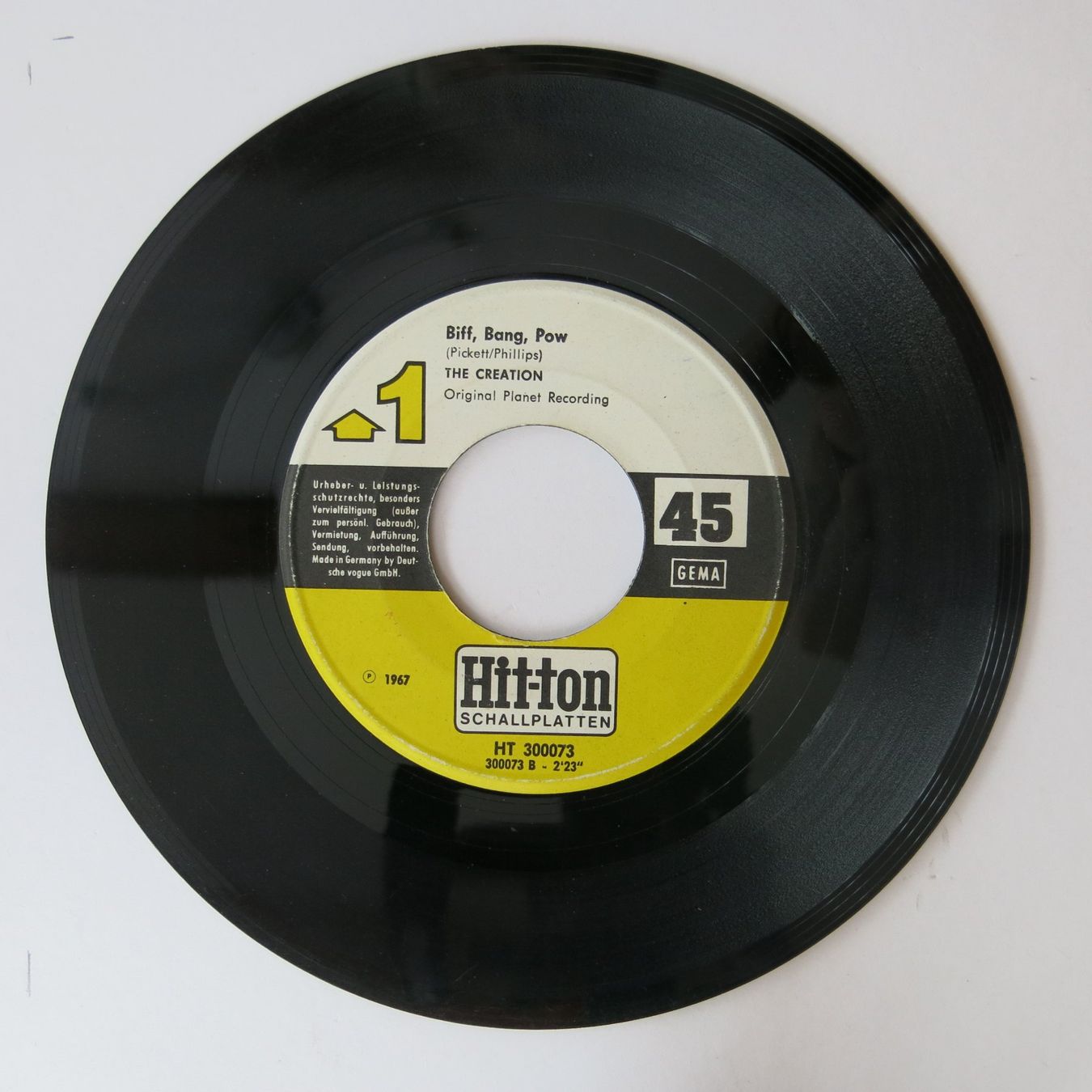 Dischi in vinile: Vinyl-Single 7" The Creation – Usato da Bözen venduto da Keramik22 3