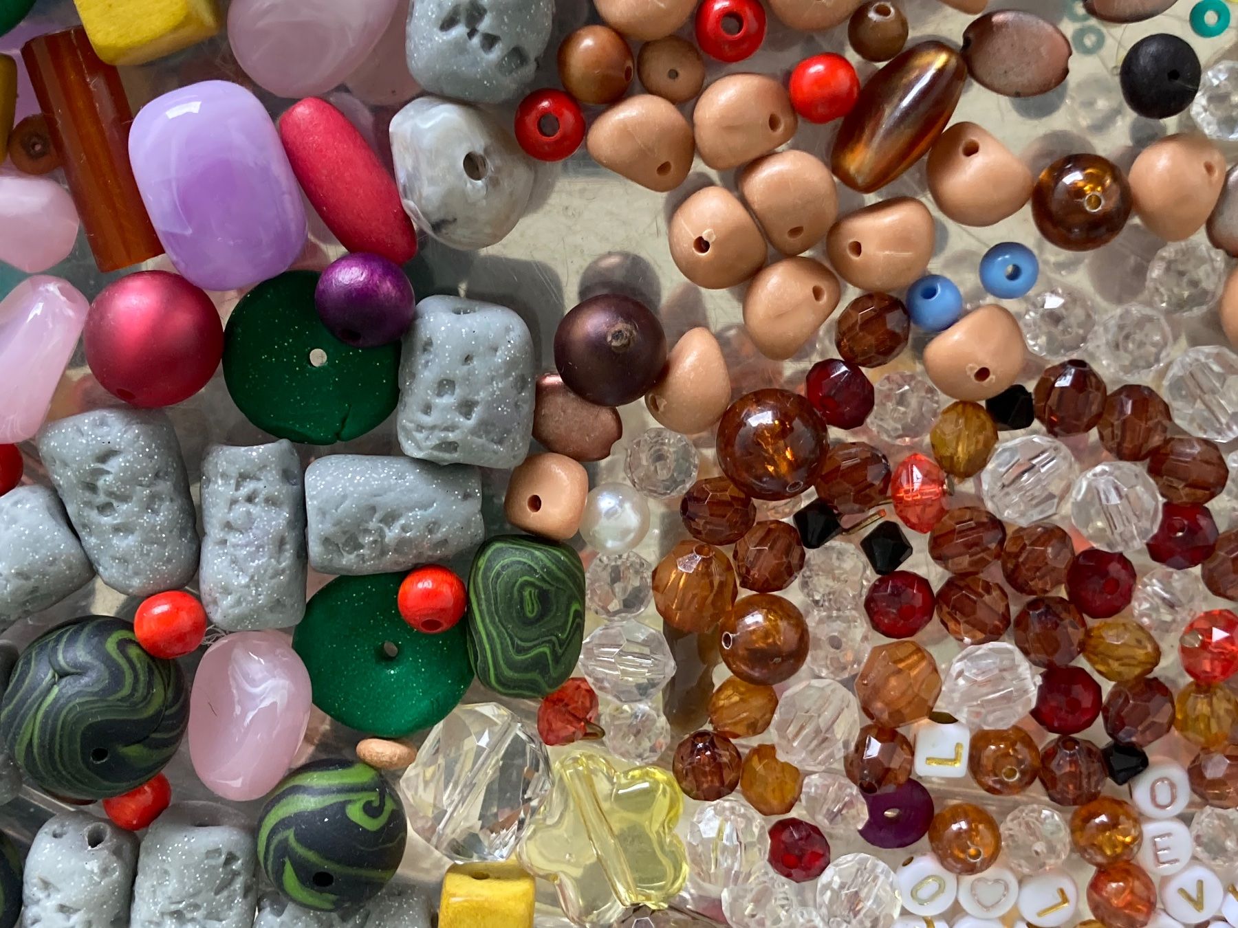 Perle (finte): Perles synthétiques,composantes,bricolage bijoux – Usato da Marly venduto da Antigona71 2