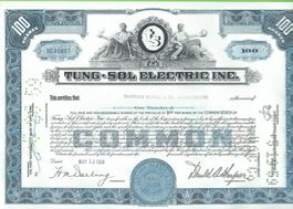 Tung-Sol Electric Inc. 1959