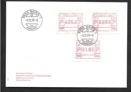 FDC ATM-Typ 9 ET Bern 2.11.1993