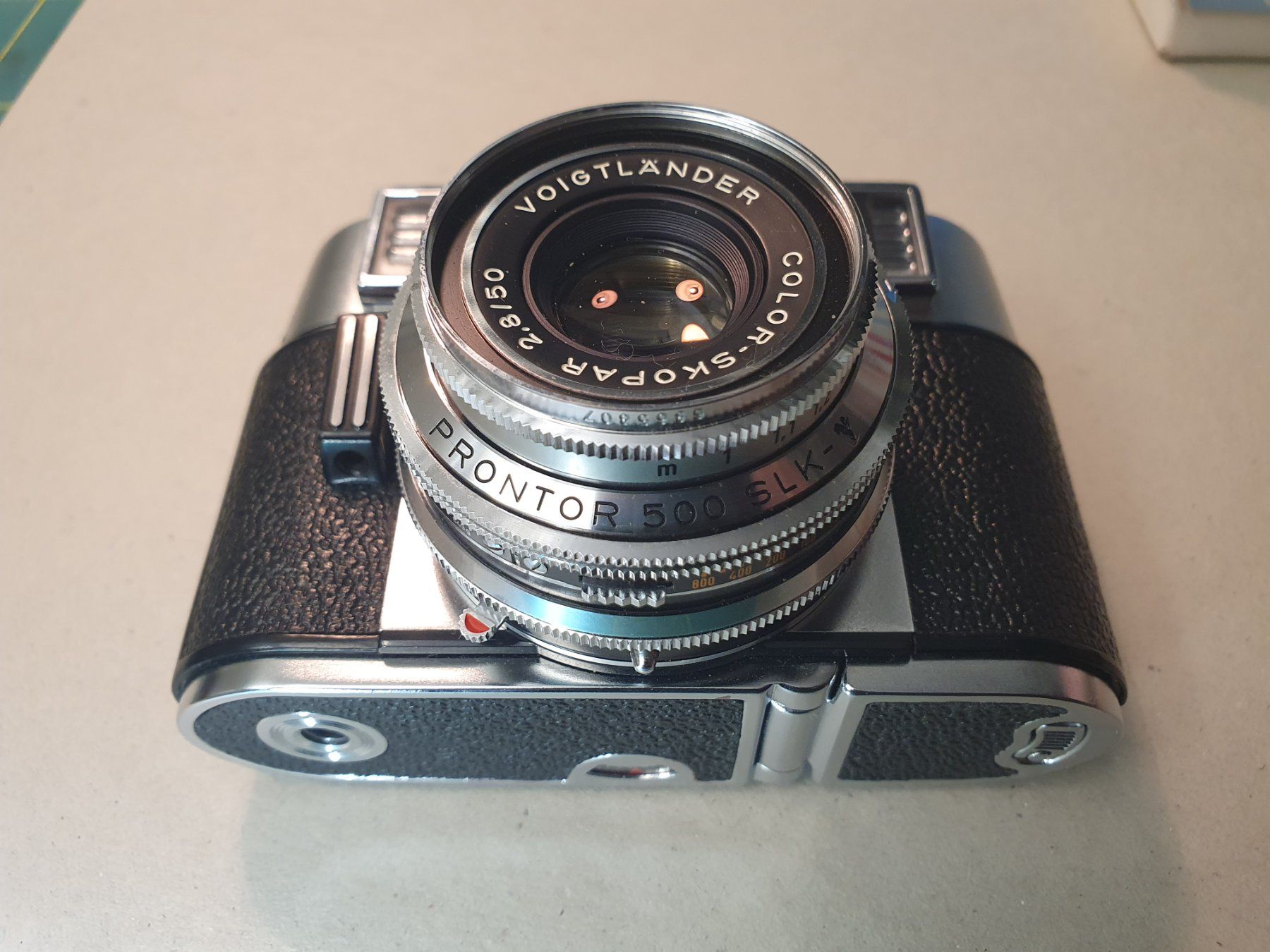 Voigtländer Fotocamera: Voigtländer Vitomatic II b – Usato da Schönenberg ZH venduto da Technmech 4