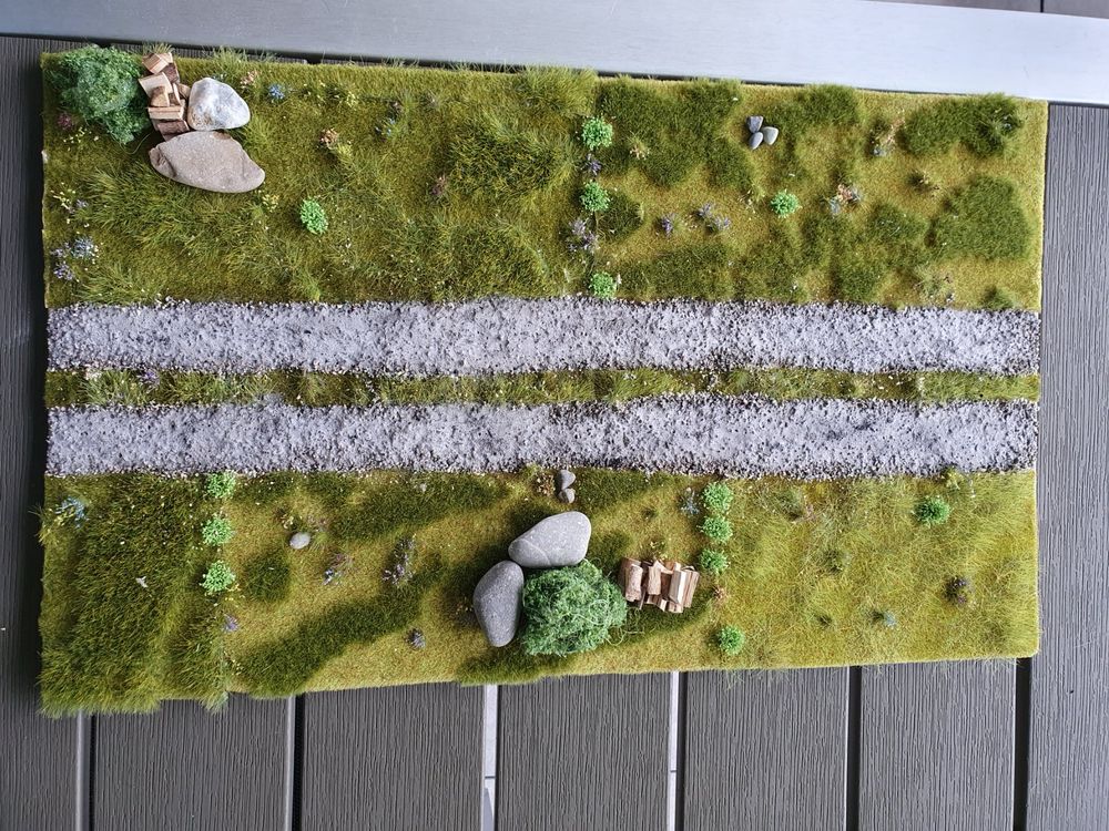 Diorama 1:32 Landwirtschaft Feldweg passt zu Fendt Siku UH | Kaufen auf