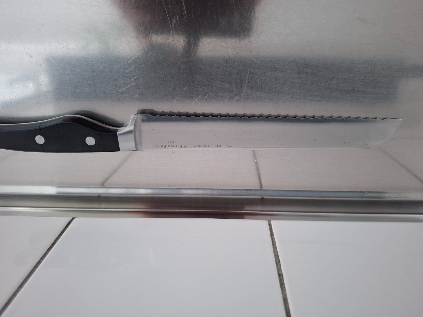 Villeroy & Boch Coltelli da cucina: Villery and Bosch Brotmesser 215mm – Usato da Schaffhausen venduto da ricmivo 1