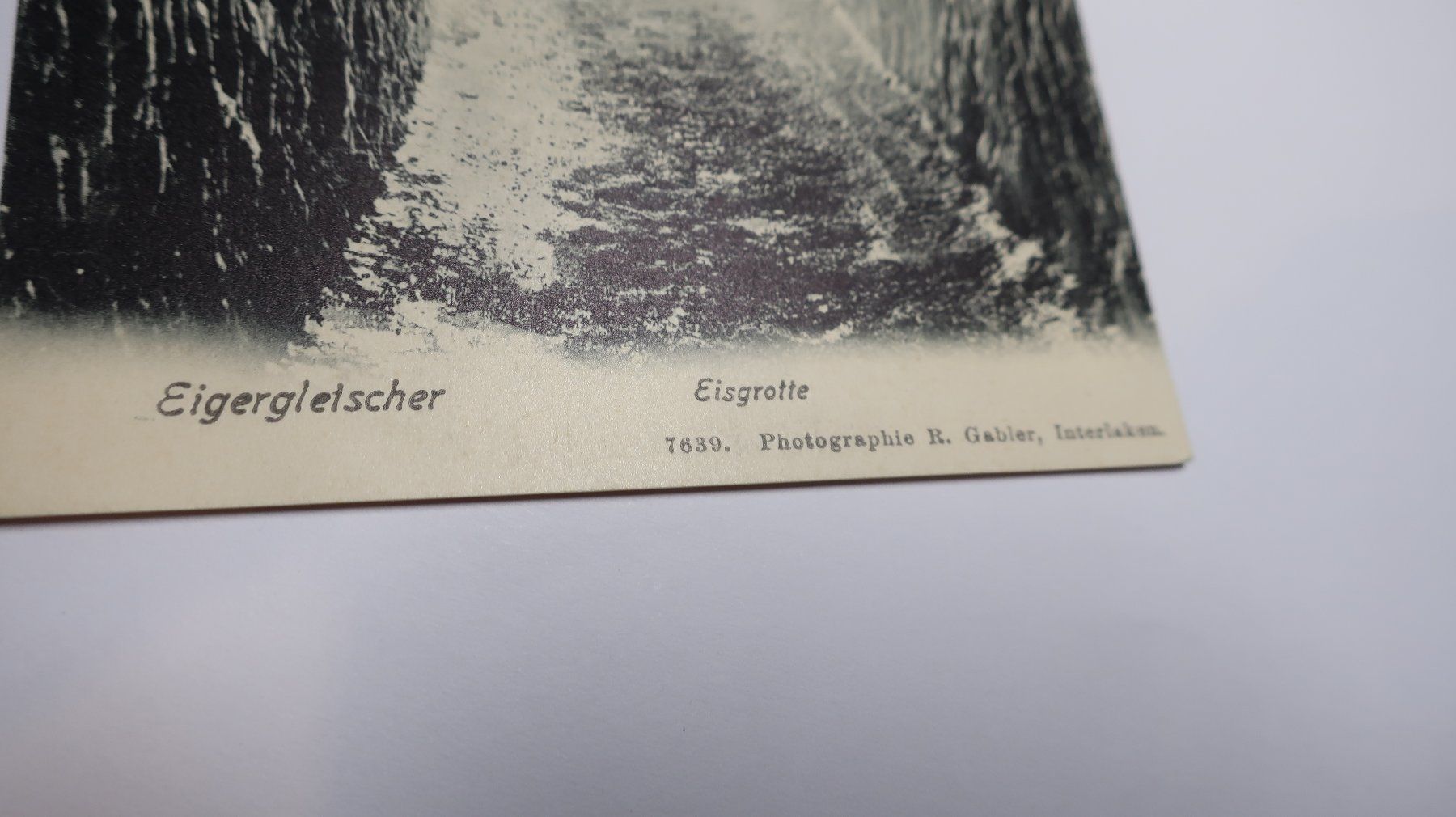 Ansichtskarten: Eigergletscher Eisgrotte – Gebraucht aus Cormoret von Pascalll2001 2