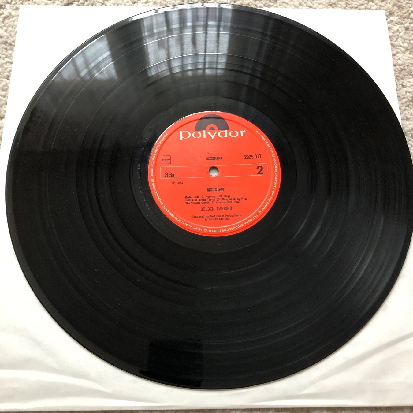 Dischi in vinile: Golden Earring / Moontan – Usato da Genève venduto da NipponiaNippon 6