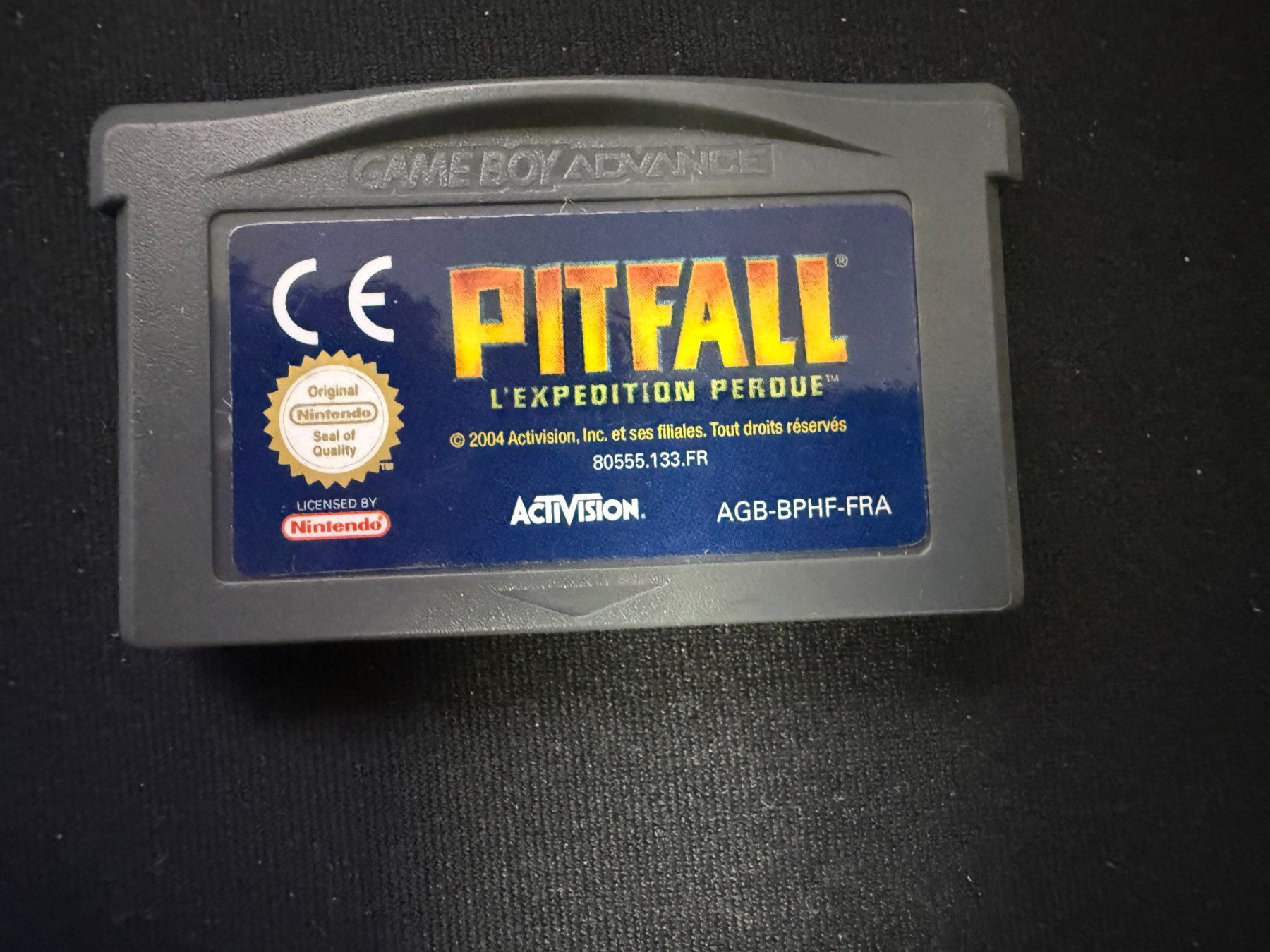 Giochi: Pitfall l'expedition perdue - Gameboy Advance – Usato da Pont-de-la-Morge venduto da Darfal