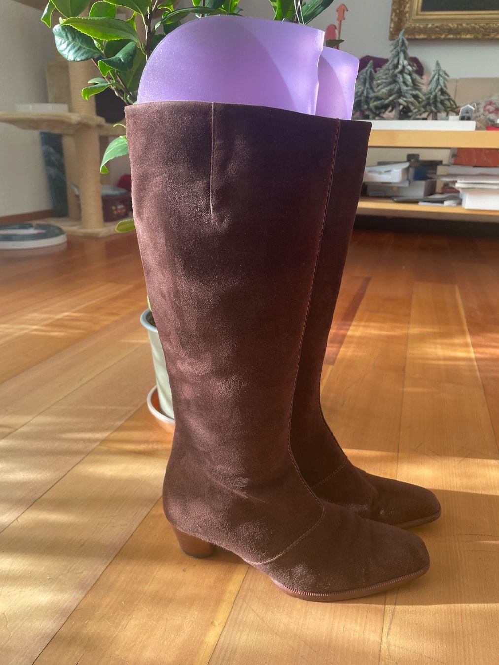 Tod'S Scarpe da donna: Bottes Tod's en cuir velours – Nuovo (secondo la descrizione) da Gland venduto da san_xz5j 1