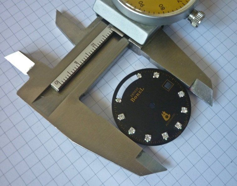 Orologi: Vintage ERNEST BOREL Automatic Zifferblatt - Black Dail – Usato da Adliswil venduto da di_hans 6