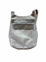 Sac bandoulière Longchamp gris taupe / kaki bon état