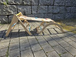 Indoor Kletterset Holz 5-in-1 für Kinder