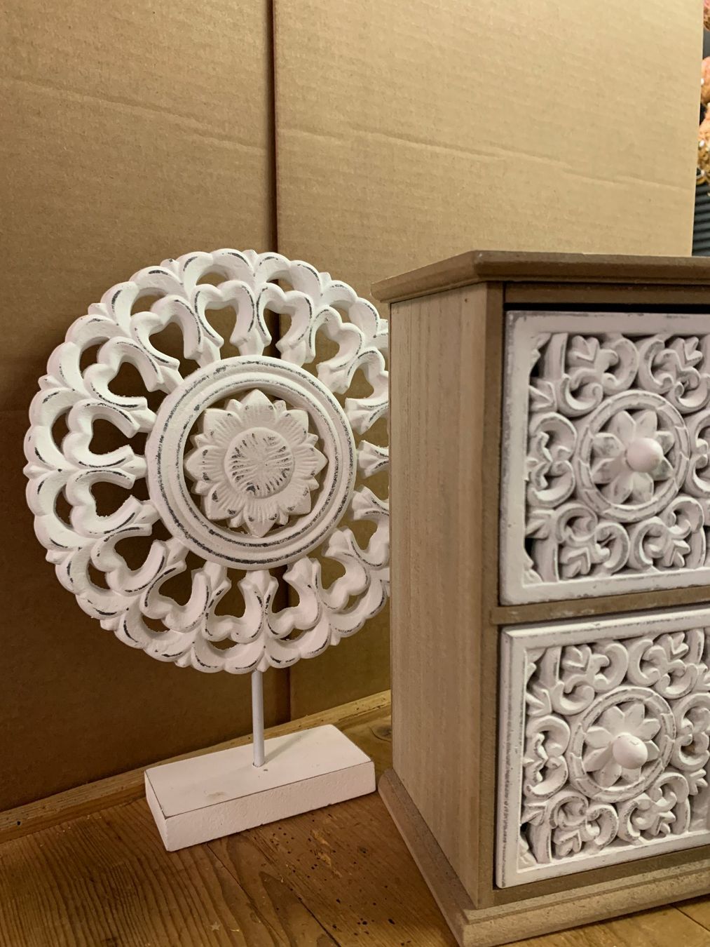 Tutte le decorazioni: Mandala Boho Deko Steller weiss – Usato da St. Gallen venduto da Miousch 9