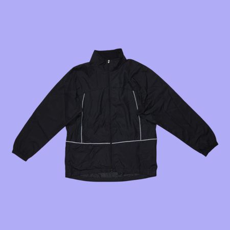 Black Nike Windbreaker Sport Track Jacket 💥💫