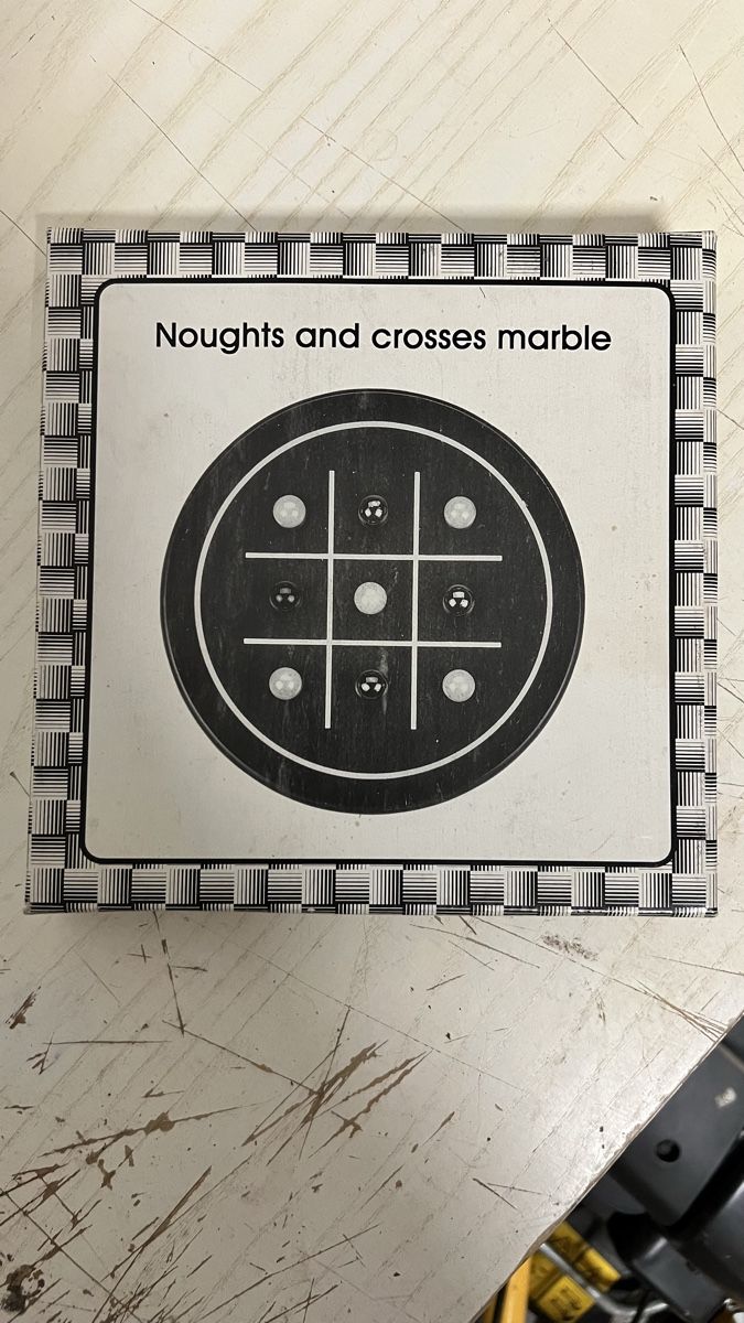 Giochi: Marmor Tic-Tac-Toe Spiel, neuwertig – Nuovo (secondo la descrizione) da Schmerikon venduto da Kneisel 2