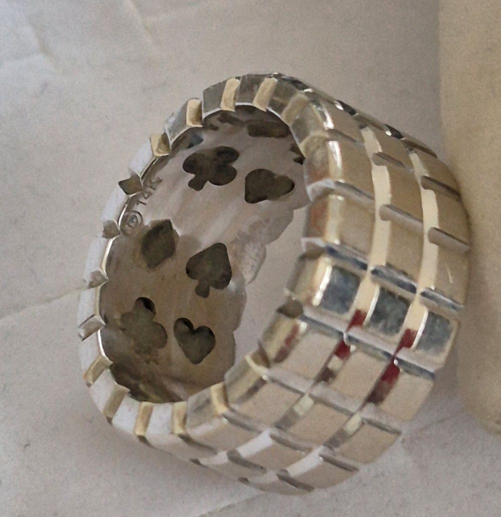 Anelli: Bague en or blanc 14 carats – Nuovo (secondo la descrizione) da st Gingolph venduto da Fast-fashion 4