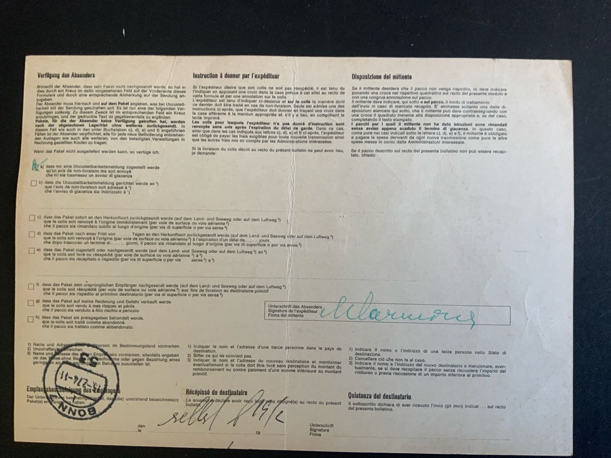 SBB/CFF/FFS Documenti: Genève.      Briefmarken – Usato da Binningen venduto da chr_cr5n 1