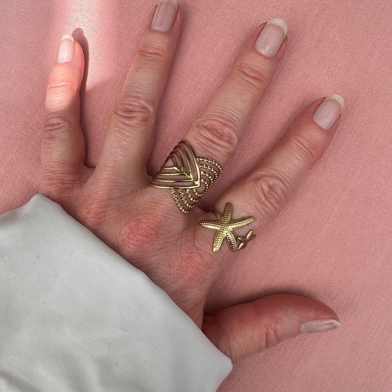 Anelli: Bague étoile de mer – Nuovo (secondo la descrizione) da Pully venduto da sunaddict 4