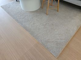 Cozy Beige Shaggy Rug - Perfect for Autumn/Winter Comfort! 