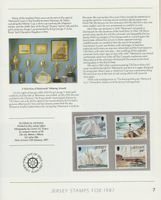 Jersey: Timbre de collection "Special Stamps 1987" rare