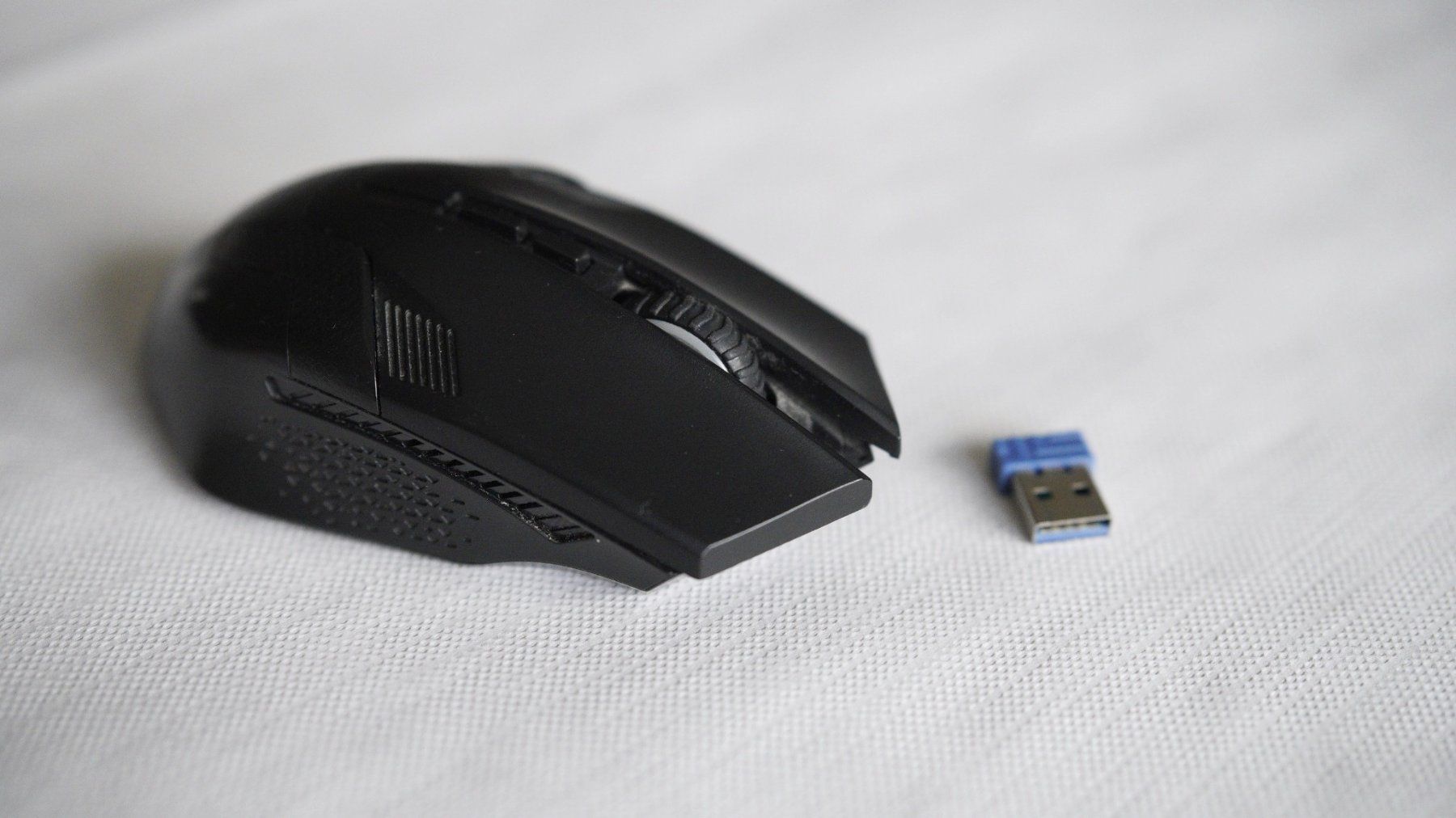 Maus: Funkmaus TeckNet schwarz mit USB-Empfänger gebraucht – Gebraucht aus Schlieren von tibitZH 2