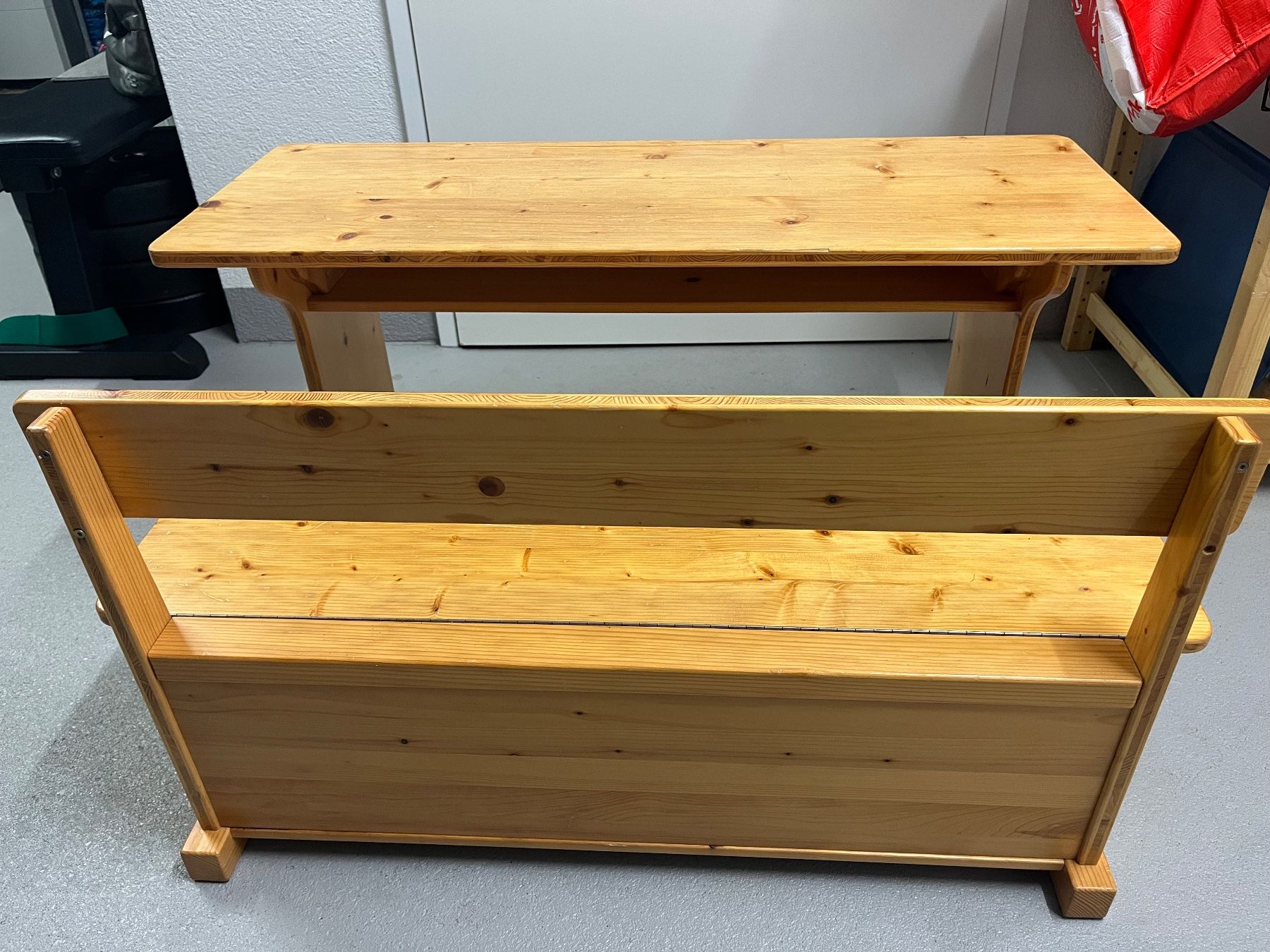 Tavoli: Kinder Schultischchen Holzbank – Usato da Root venduto da Chris_Di 3